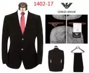 armani costume emporio hommes mode wetsonj pas cher brun